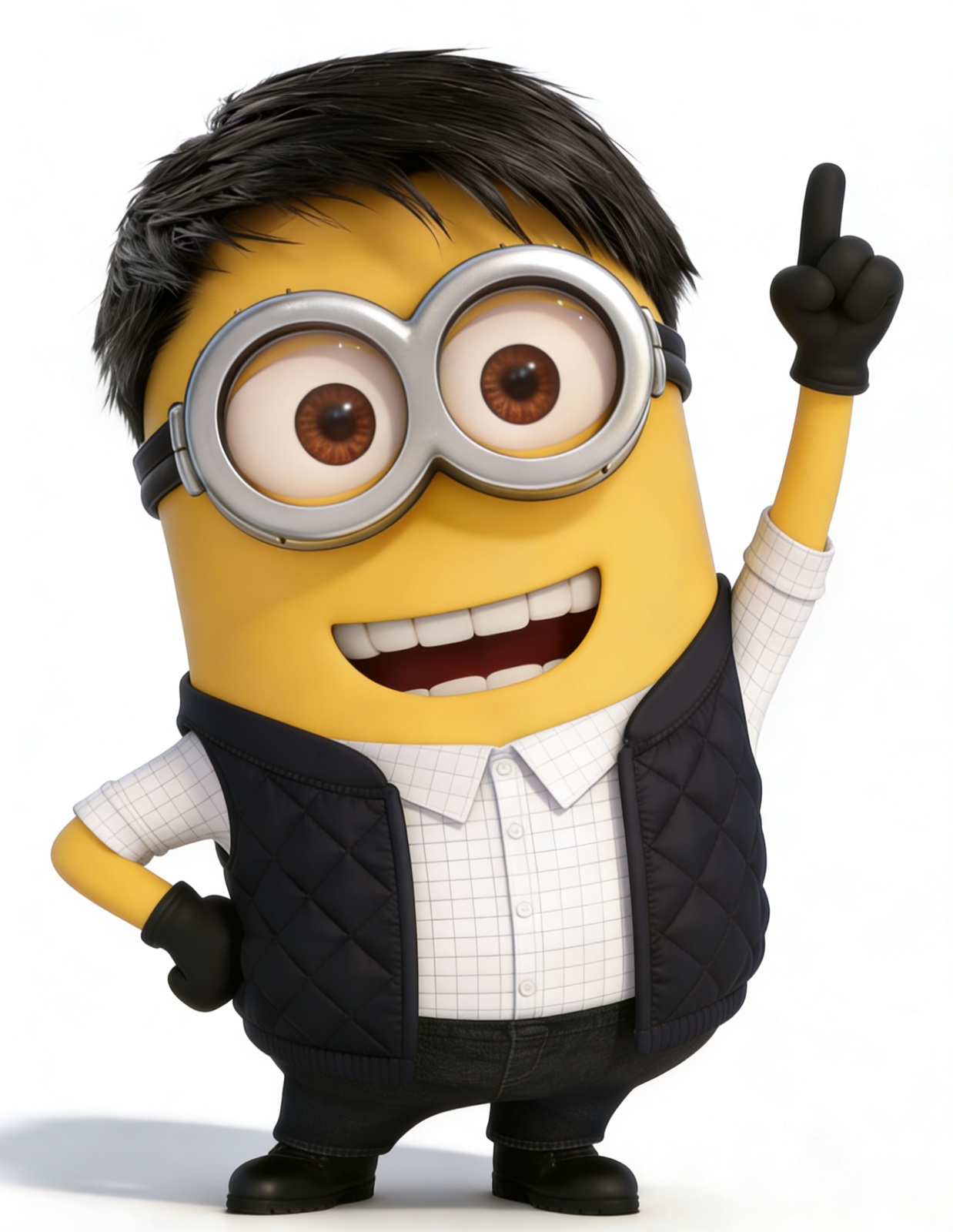 Minions-inspired character design for Daniel
